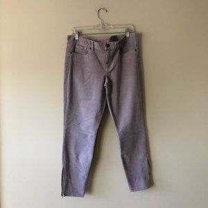 J. Crew lavender purple corduroy pants